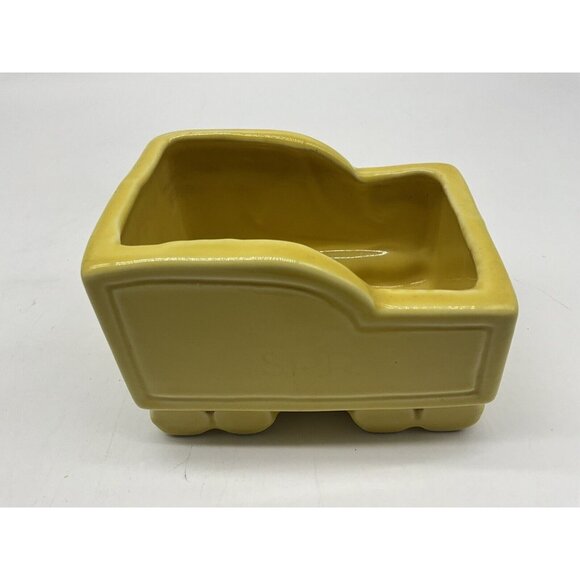 Shawnee Vintage 4 Piece Pottery S.R.R. Train Engine and Cars Planter Set MCM - Picture 16 of 16